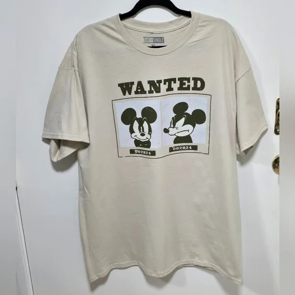 Wanted Mickey, Graphic Tee - Picture 1 of 3